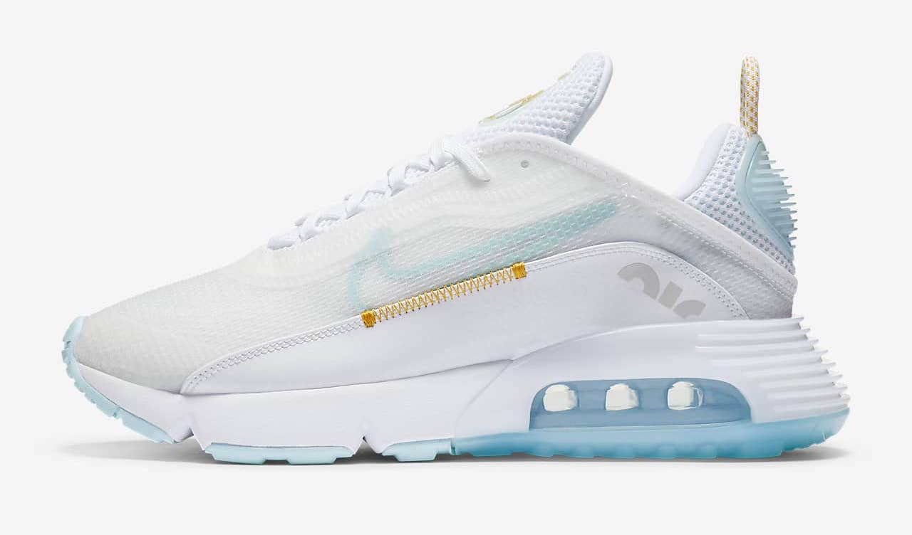Nike Air Max 2090 White Glaicer Blue.
