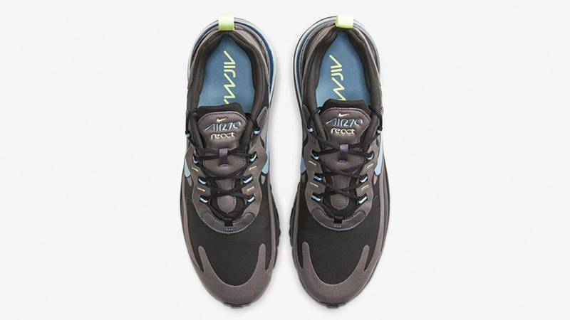 Nike Air Max 270 React Black Thunder Grey CI3866-001 middle
