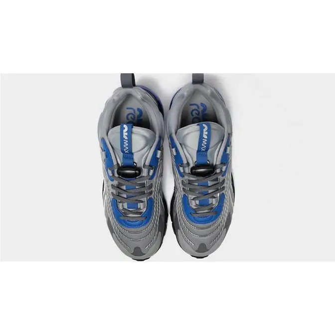 Nike air max 270 react eng silver and outlet blue