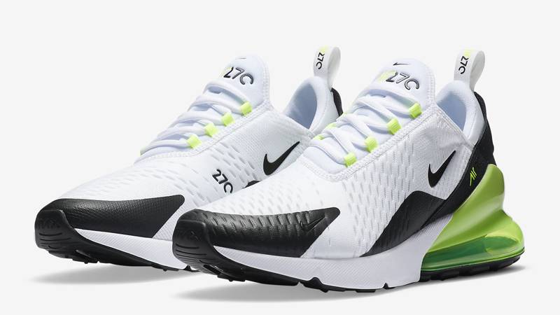 air max 270 white volt black