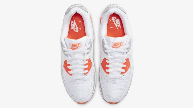 Nike Air Max 90 Grey Orange | Where To Buy | CT4352-103 | The Sole Supplier