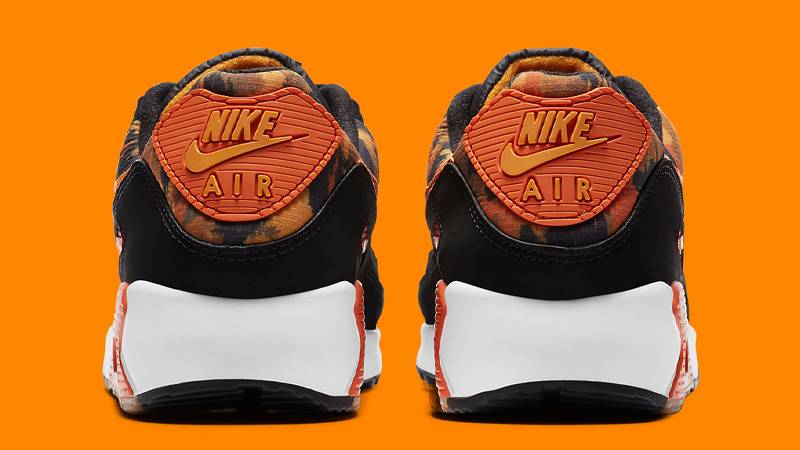 Nike Air Max 90 Orange Camo Back