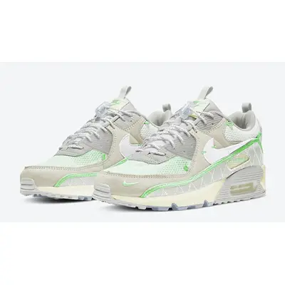 Neon green nike air best sale max 90