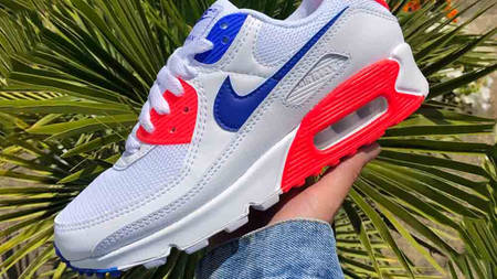 Pops Of Colour Take Over This Vibrant Nike Air Max 90 "Ultramarine"
