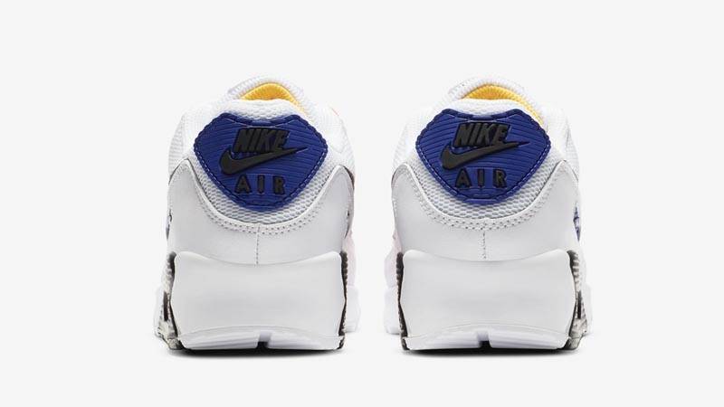 Nike Air Max 90 White Blue Red Where To Buy CZ7937-100