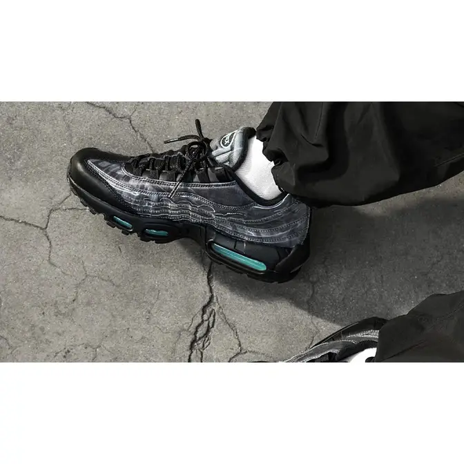 Nike Air Max 95 Black Aurora Green Where To Buy DA7735 001