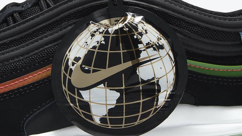 Nike Air Max 97 Worldwide Black Closeup