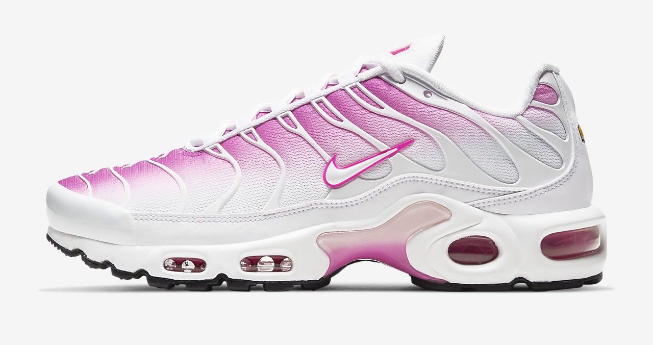 Nike Air Max Plus White Fire Pink