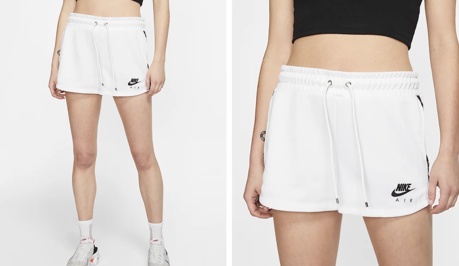 Nike Air Shorts White
