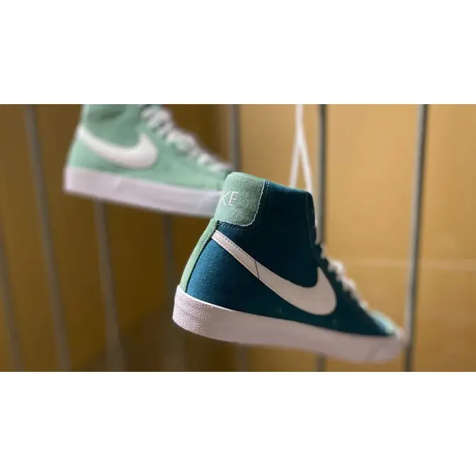 nike blazer mid 77 jade ash green