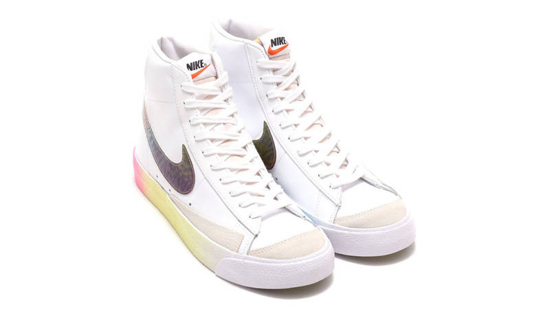 Nike Blazer Mid 77 Vintage White Bright Cactus