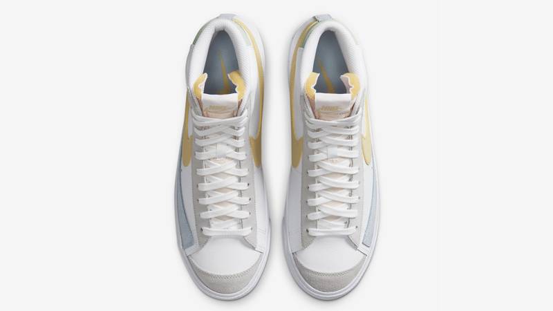 blazer mid 77 white lemon wash