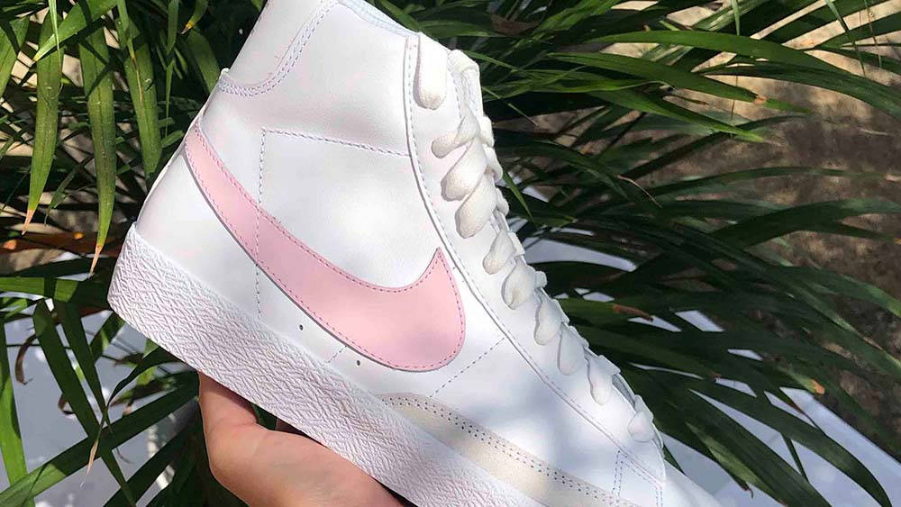 Nike Blazer Mid Vintage 77 White Pink 3
