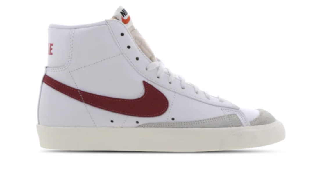 Nike Blazer Mid White Red