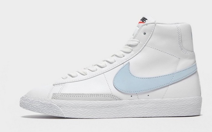 Nike Blazer Mid White blue