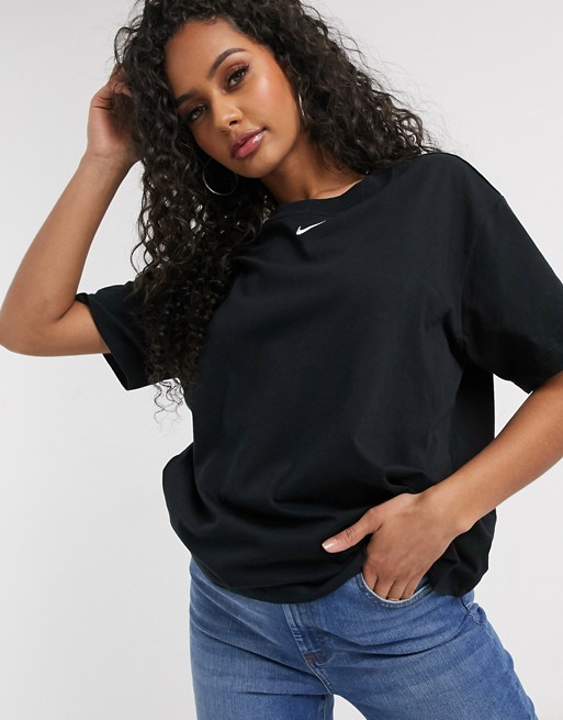 Nike Central Swoosh Oversized black T-Shirt
