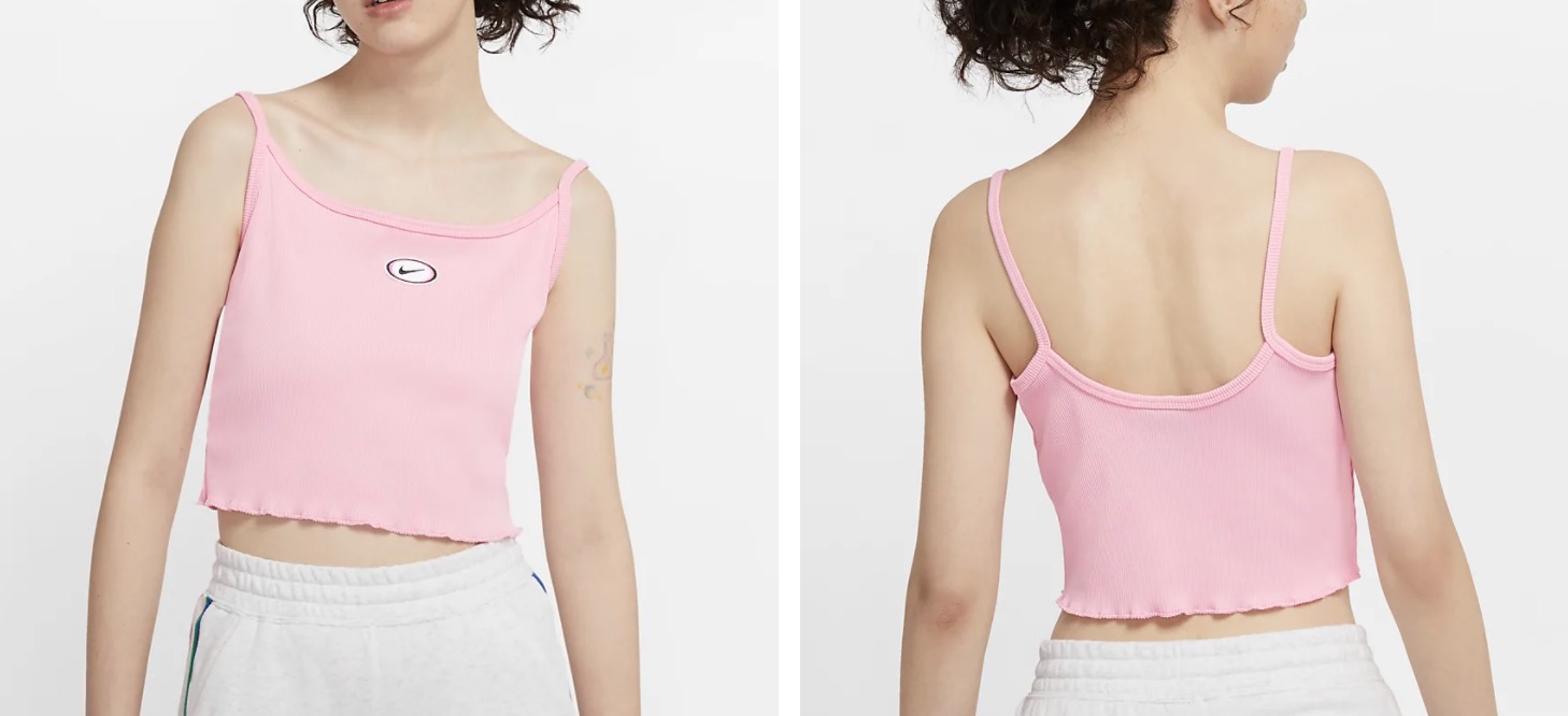 Nike Crop Top Pink