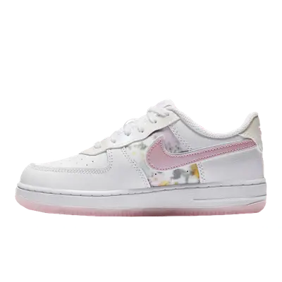 Nike Air Force 1 LV8 White Pink Floral Where To Buy CN8535 100 The Sole Supplier