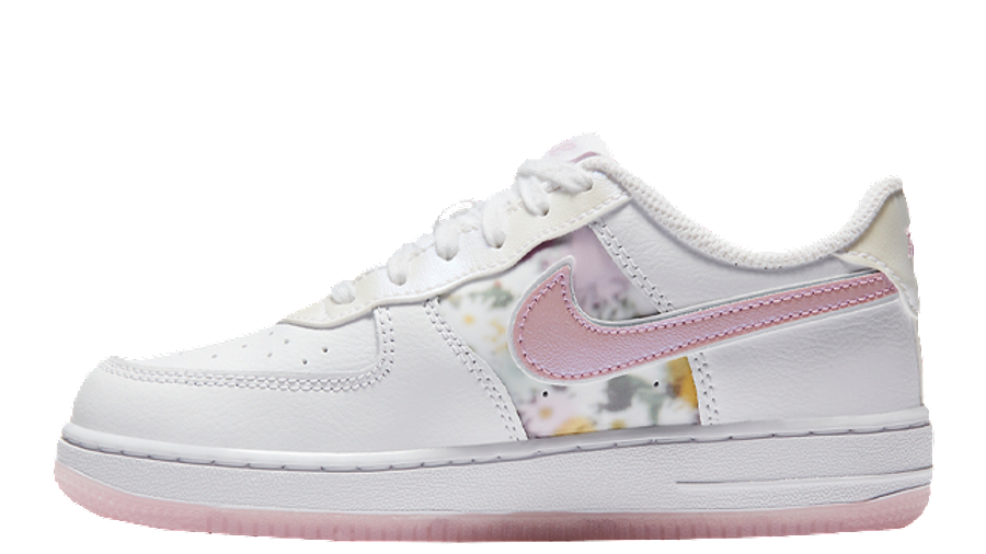 nike air force 1 lv8 white pink floral