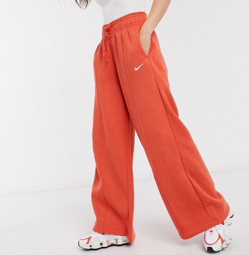Nike High Waist Joggers Red