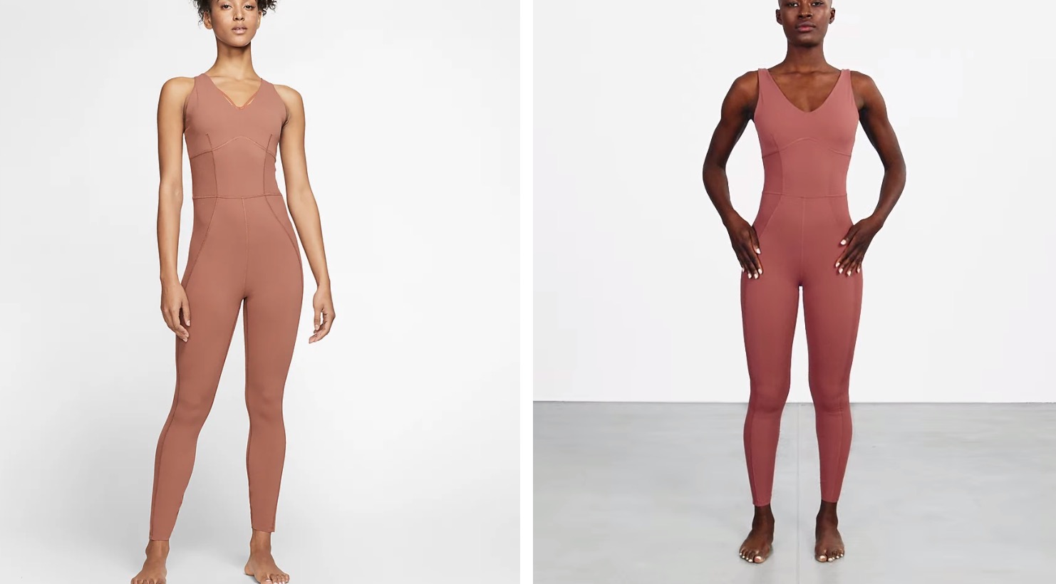 Nike Infinalon Jumpsuit Red