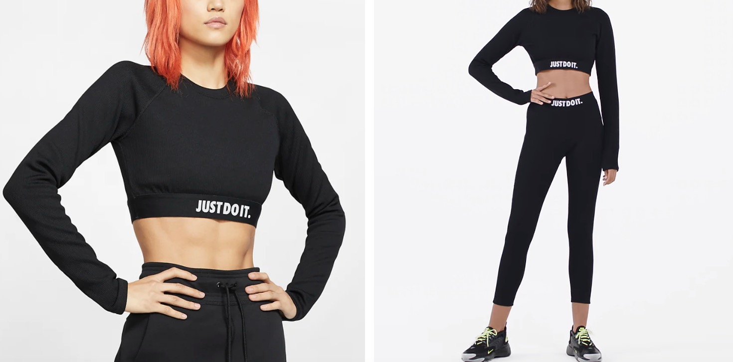Nike Long-Sleeve Top Black