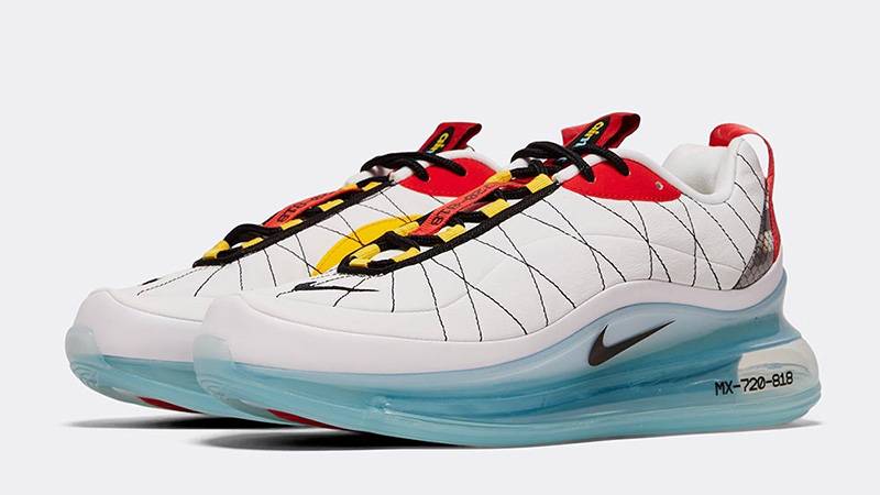 Nike MX 720 818 White Black Yellow front