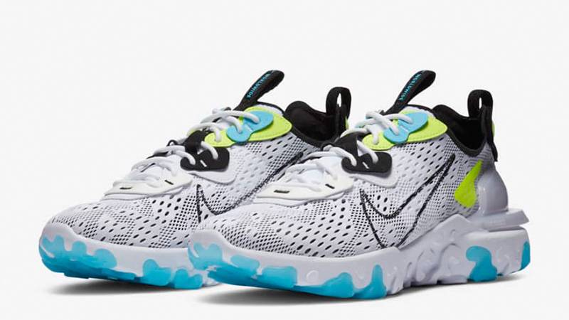 Nike React Vision White Volt CT2927-100 front