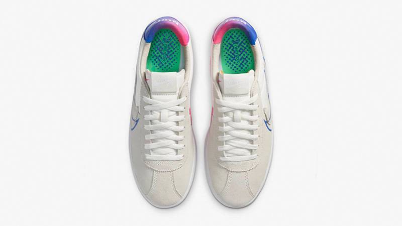 Nike SB Bruin React T White Pink Blast CV5980-100 middle