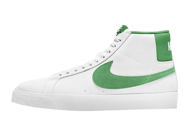 Nike SB Zoom Blazer Mid White Green