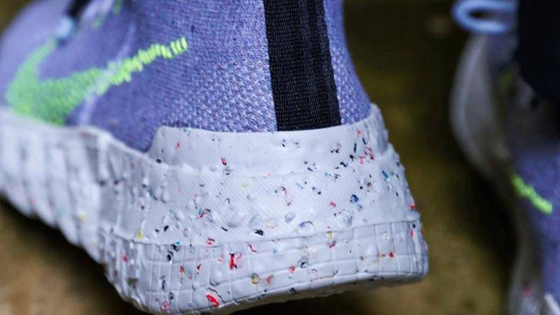 Nike Space Hippie 01 Trash Grey Volt Back Closeup