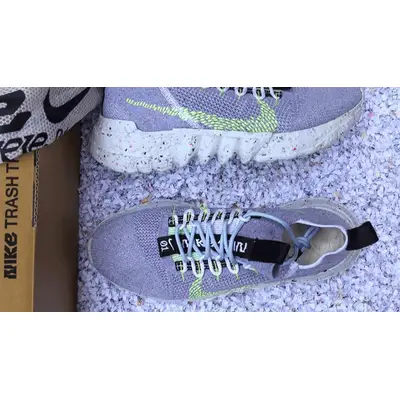 Nike Space Hippie 01 Trash Grey Volt Lifestyle Top