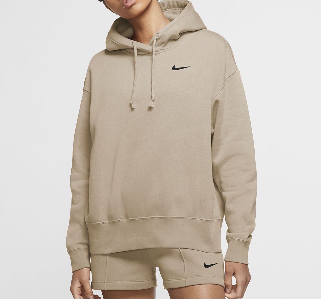 Nike Sportswear Hoodie Beige