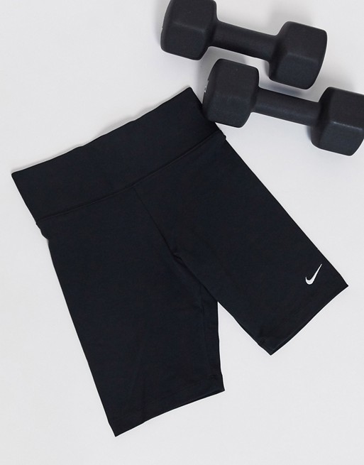 Nike Swoosh Legging Short Black