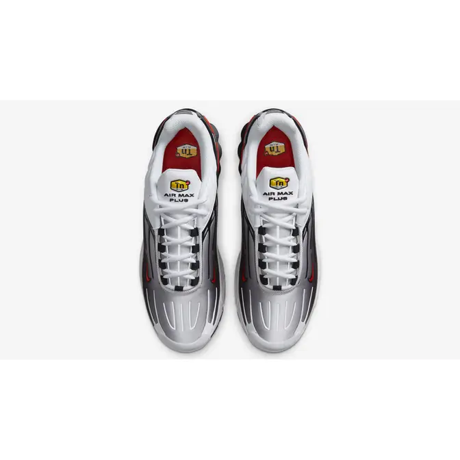 Nike TN Air Max Plus 3 White Black Red Middle