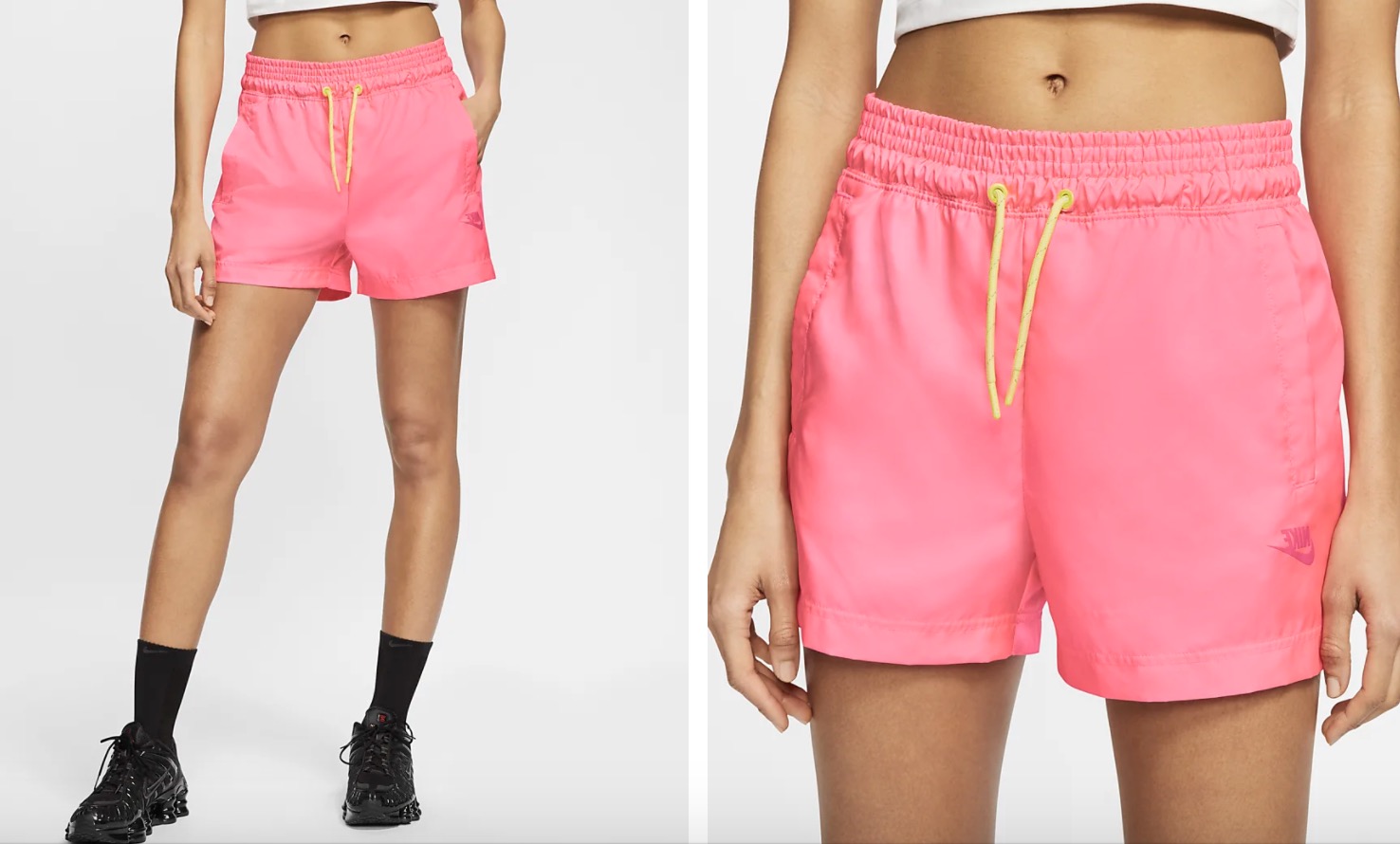 Nike Woven Shorts Pink