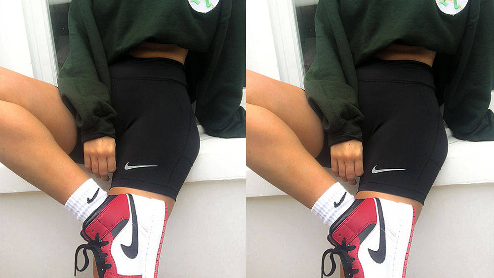 Nike cycle shorts black Nike cycle shorts black