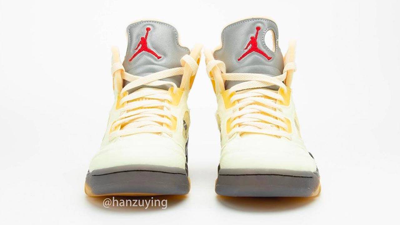 Off-White x Air Jordan 5 "Sail"