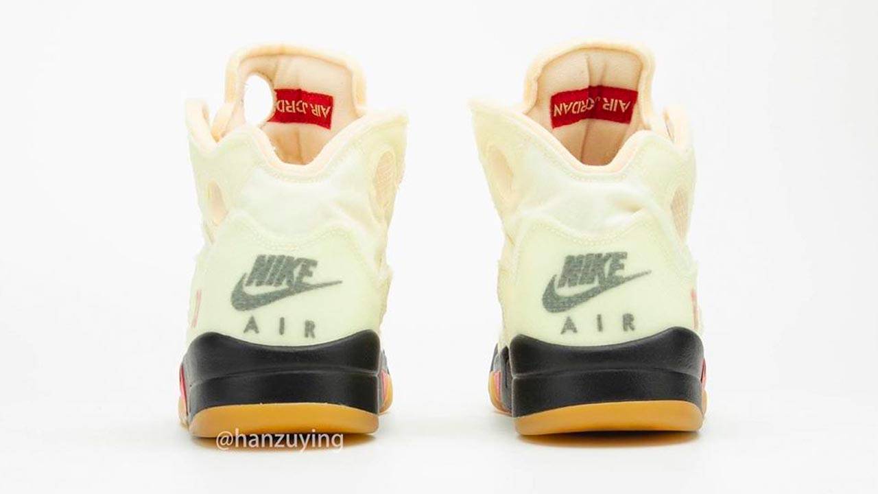 Off-White x Air Jordan 5 "Sail"