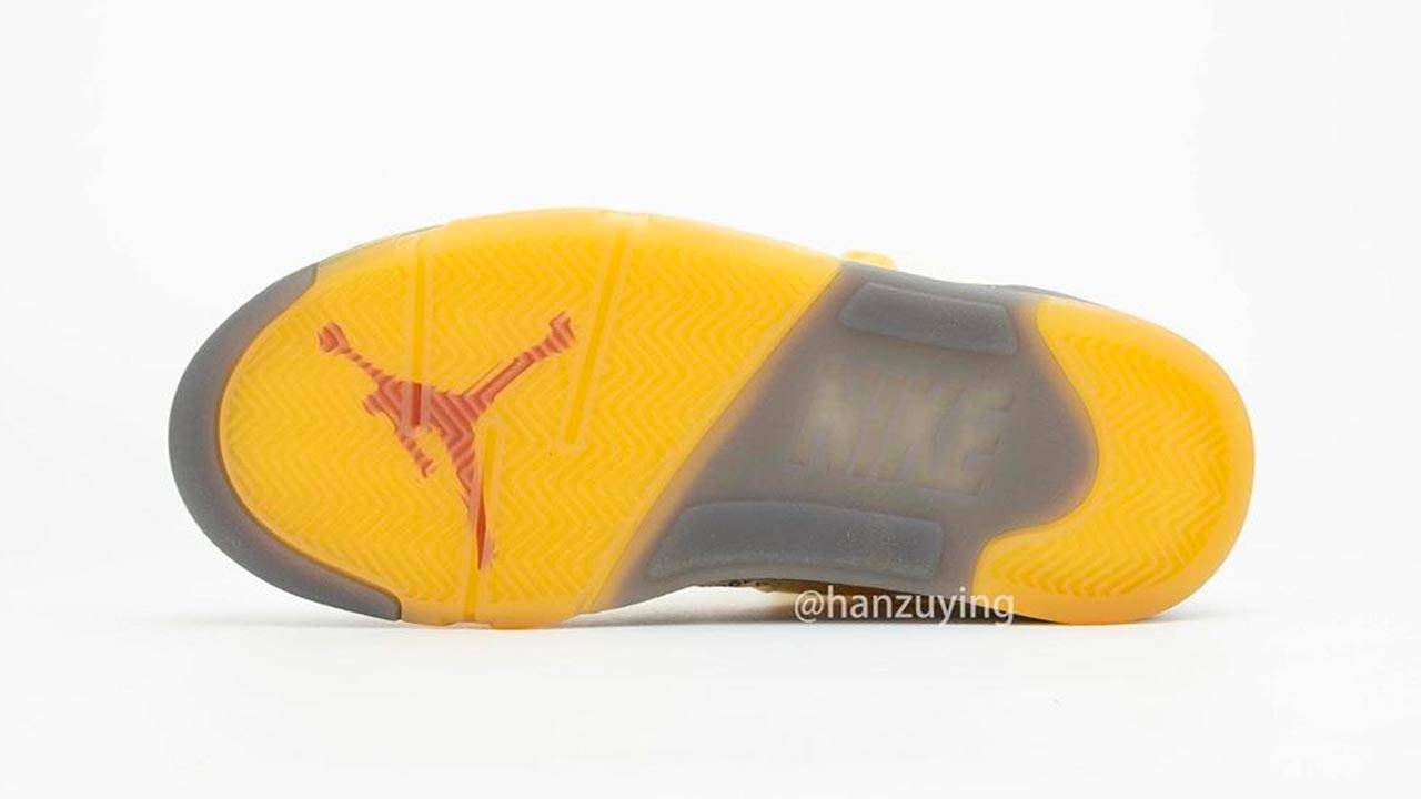 Off-White x Air Jordan 5 "Sail"
