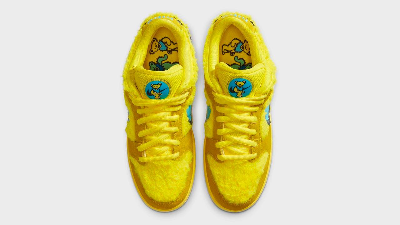Grateful Dead x Nike SB Dunk Low "Opti Yellow"