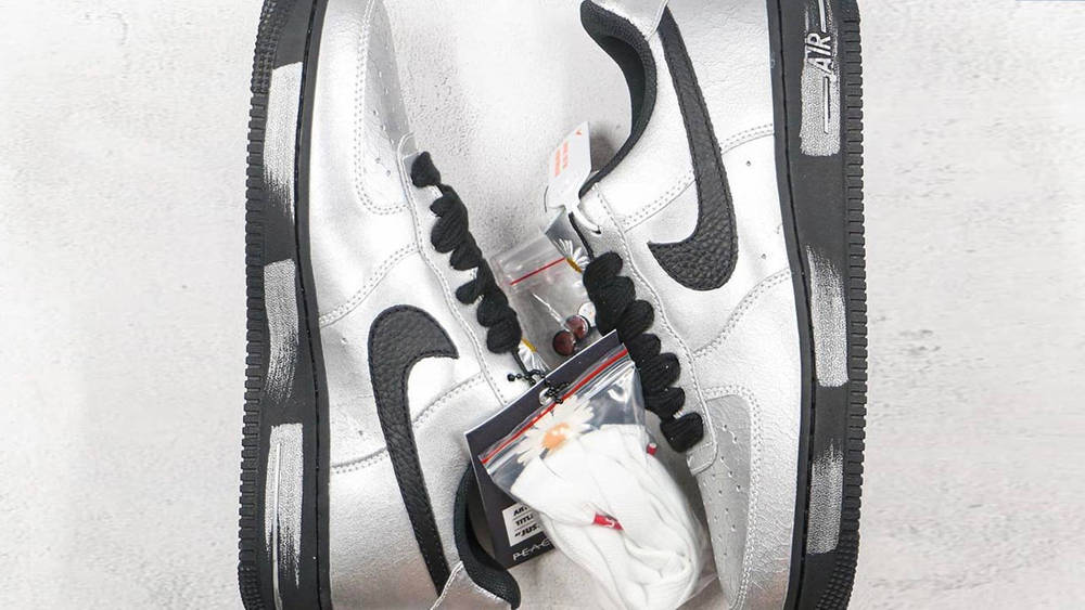 Image via iam_earlycop Up Close With G-Dragon's Next PEACEMINUSONE x Nike Air Force 1 "Para-Noise"
