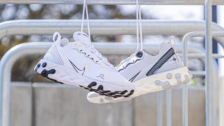 The Nike React Element 55 "Pure Platinum" is Now Just £63 at Nike UK! The Nike React Element 55 "Pure Platinum" is Now Just £63 at Nike UK!