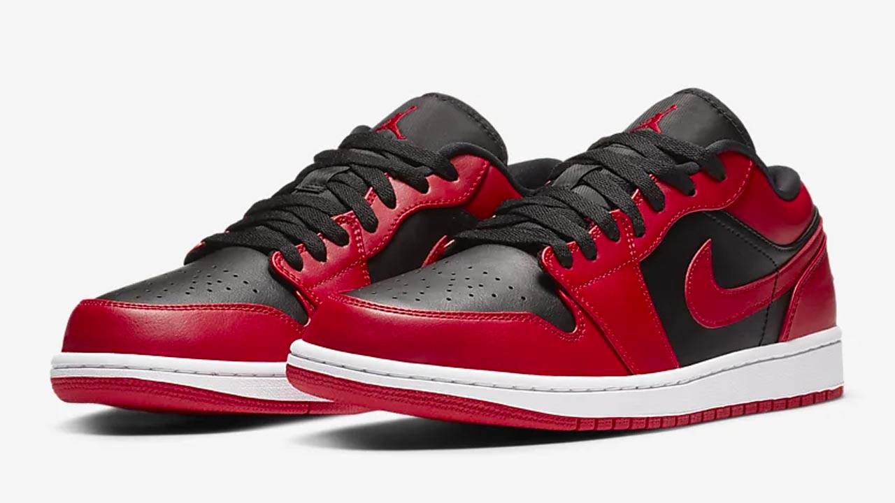 The Air Jordan 1 Low "Gym Red" is Available Now!