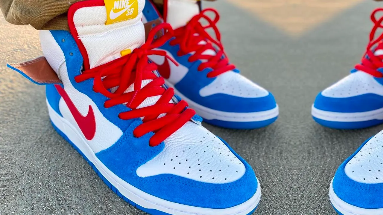 Doraemon Inspires This Nike SB Dunk High | The Sole Supplier
