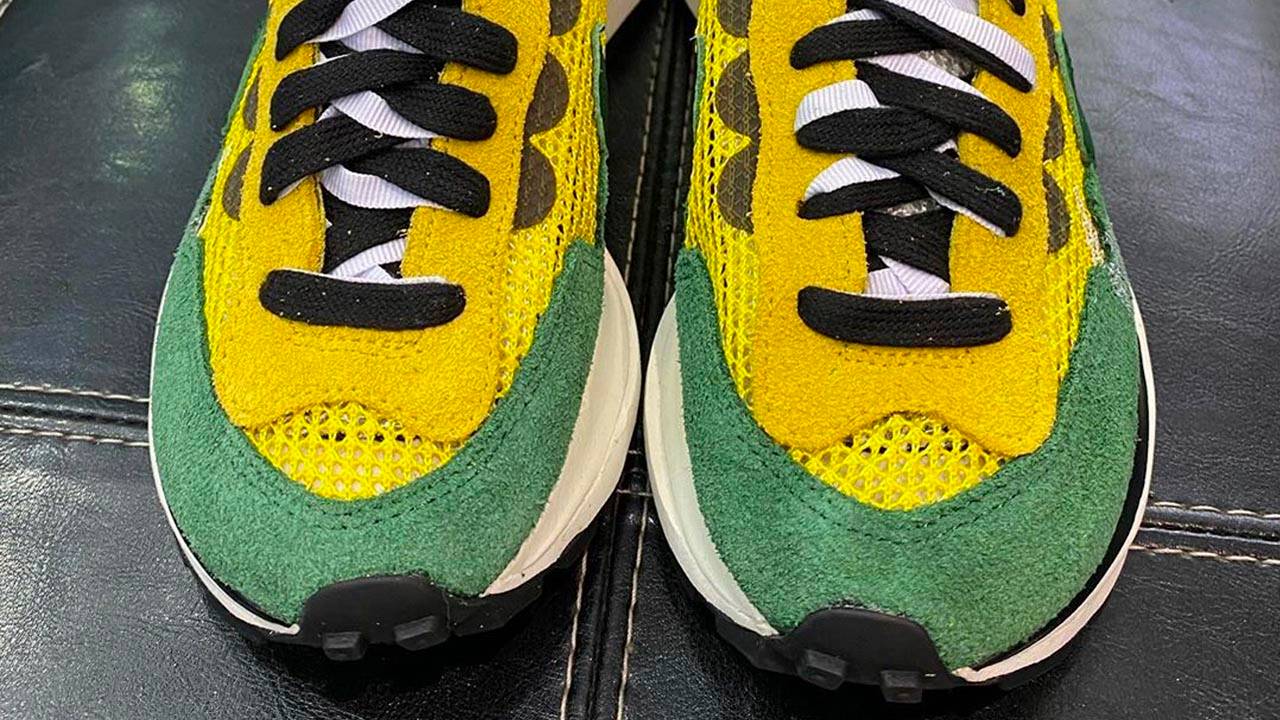 sacai x Nike VaporWaffle "Tour Yellow"
