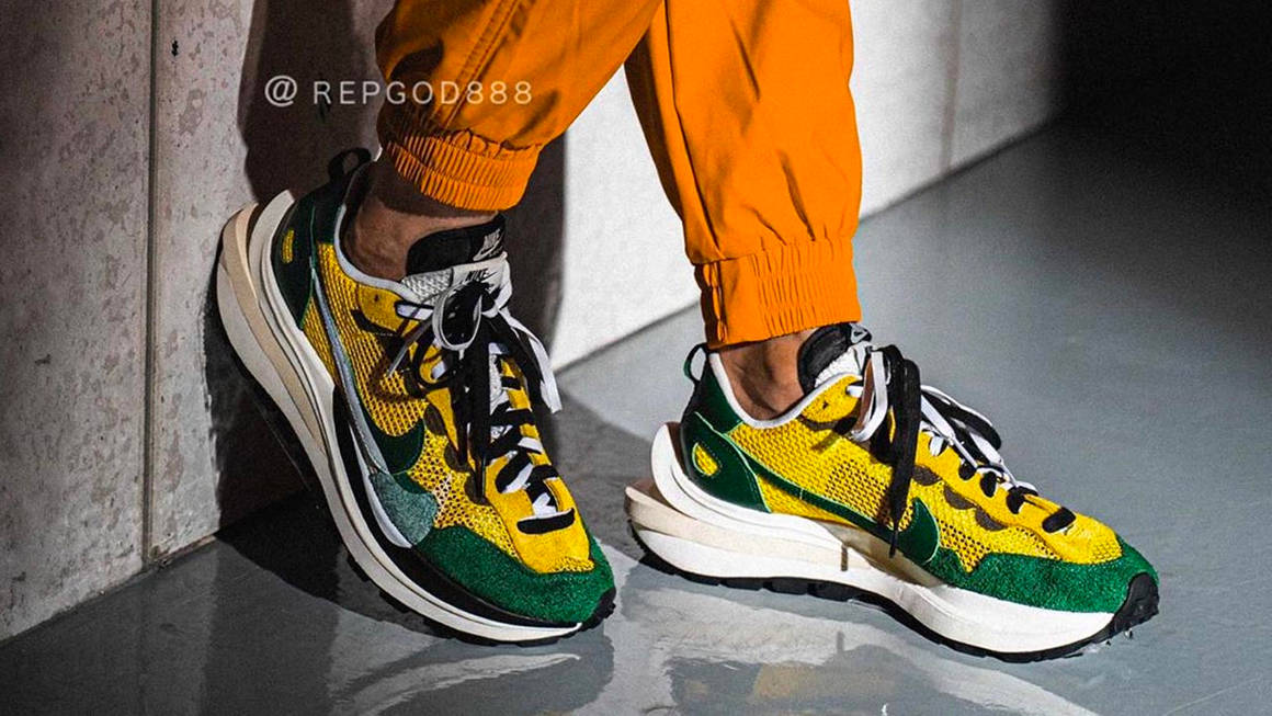 An On-Foot Look at the sacai x Nike VaporWaffle 