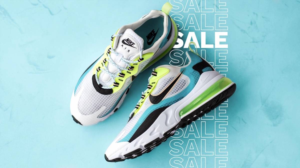 The Nike Air Max 270 React Se Oracle Aqua Is Now Less Than Half Price The Sole Supplier