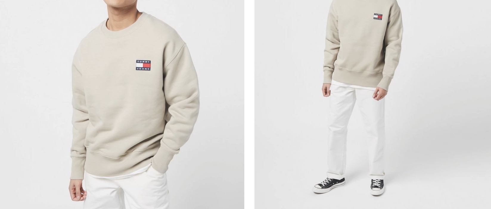 Tommy Jeans Sweatshirt Beige