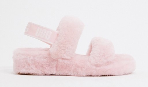 UGG Oh Yeah Slide Sandals Pink